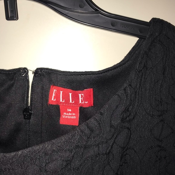 Elle black embroidered dress - Picture 3 of 3